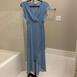 Sky Blue Maxi Dress